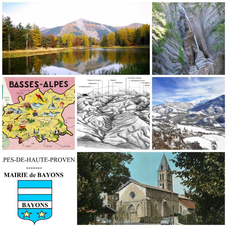 Gîte La Tanière Des Alpes Bayons Extérieur photo